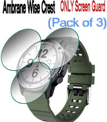 daffin Screen Guard for Ambrane Wise Crest(Pack of 3)