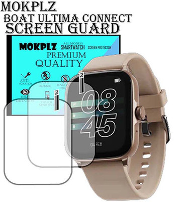 MOKPLZ Screen Guard for BOAT ULTIMA CONNECT SMARTWATCH(Pack of 2)