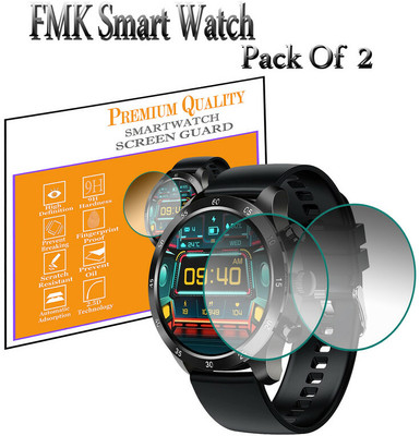 daffin Screen Guard for FMK Smart Watch(Pack of 2)