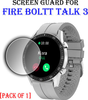 EJZATI Screen Guard for FIRE BOLTT TALK 3 SMARTWATCH(Pack of 1)