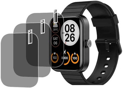 MOKPLZ Screen Guard for NOISE COLORFIT QUAD CALL MAX SMARTWATCH(Pack of 3)