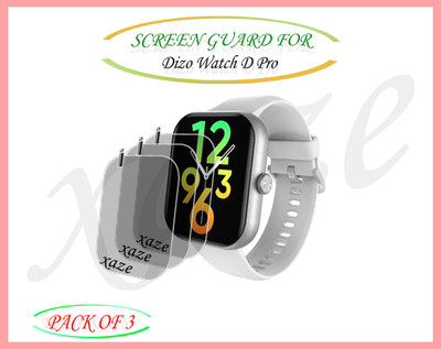 XAZE Screen Guard for Dizo Watch D Pro Smartwatch(Pack of 3)