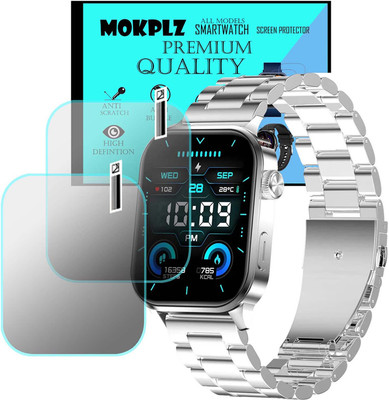 MOKPLZ Screen Guard for ALT OG SUPREME SMARTWATCH(Pack of 2)