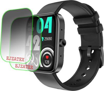 ejzatex Screen Guard for FIRE BOLTT CALL 2 PLUS SMARTWATCH(Pack of 2)