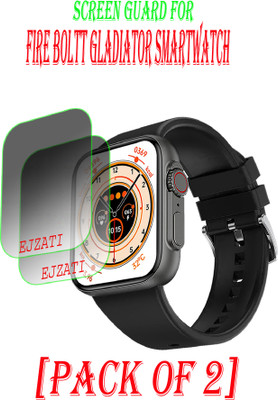 EJZATI Screen Guard for FIRE BOLTT GLADIATOR SMART WATCH(Pack of 2)