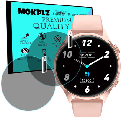 MOKPLZ Screen Guard for ALT VIBE PRO SMARTWATCH(Pack of 2)