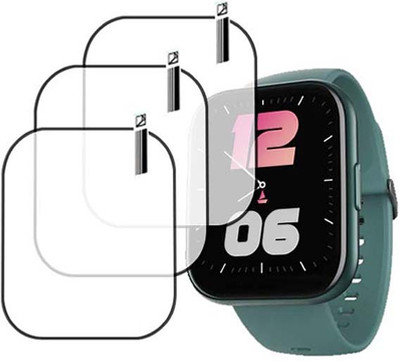 MOKPLZ Screen Guard for BOAT WAVE ACTIVE SMARTWATCH(Pack of 3)