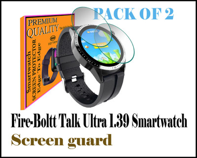 daffin Screen Guard for Fire-Boltt Talk Ultra(Pack of 2)