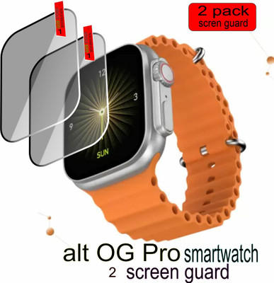 ICROMECK Screen Guard for alt OG Pro Smartwatch(Pack of 2)