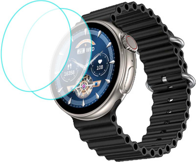 TWUAOP Screen Guard for FIRE BOLTT ASTEROID SMARTWATCH(Pack of 2)
