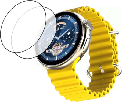 TWUAOP Screen Guard for FIRE BOLTT CYCLONE PRO SMARTWATCH(Pack of 2)