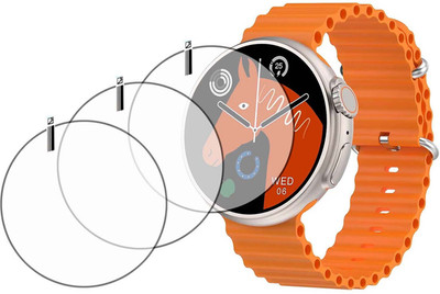 MOKPLZ Screen Guard for FIRE BOLTT CYCLONE SMARTWATCH(Pack of 3)