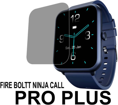 TWUAOP Screen Guard for FIRE BOLTT NINJA CALL PRO PLUS(Pack of 1)