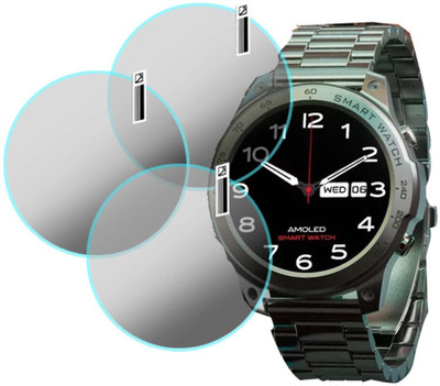 MOKPLZ Screen Guard for FIRE BOLTT DAGGER LUXE SMARTWATCH(Pack of 3)