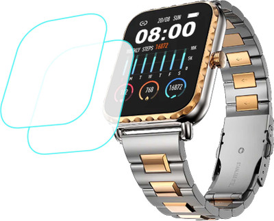 TWUAOP Screen Guard for FIRE BOLTT JEWEL SMARTWATCH(Pack of 2)