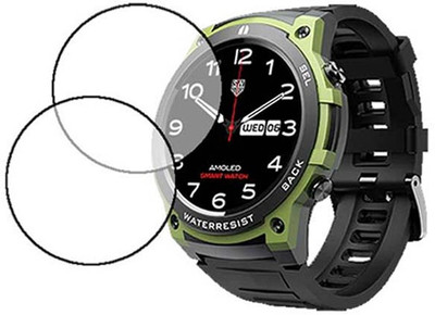 MOKPLZ Screen Guard for FIRE BOLTT CRUSADER SMARTWATCH(Pack of 2)