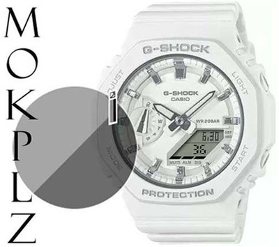 MOKPLZ Screen Guard for CASIO GMA-52100-7ADR ANALOG WHITE(Pack of 1)