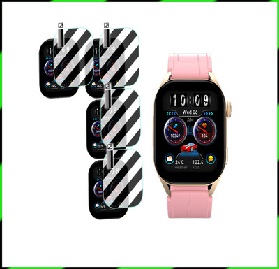 EZGER Screen Guard for Fire Boltt Emperor Smartwatch(Pack of 4)
