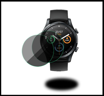 HANS LSR Screen Guard for REALME TECHLIFE WATCH R100(Pack of 2)