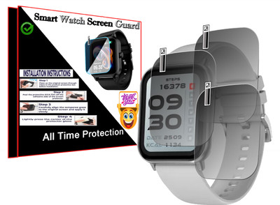 EZGER Screen Guard for Fire-Boltt Ninja Fit Smartwatch(Pack of 3)