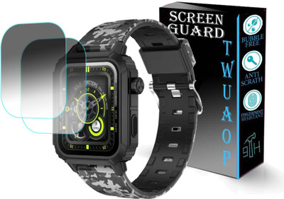 TWUAOP Screen Guard for ALT HUSTLE PRO SMARTWATCH(Pack of 2)