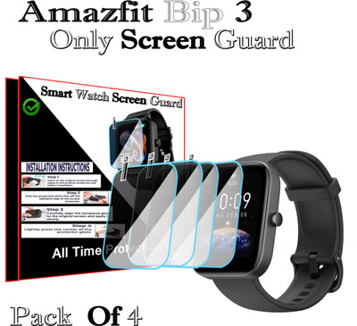 HIDEOUS Screen Guard for Amazfit Bip 3(Pack of 2)