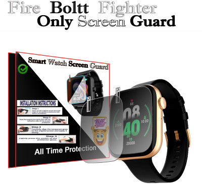daffin Screen Guard for Fire Boltt Fighter(Pack of 2)