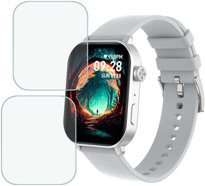 MOKPLZ Screen Guard for BEATXP UNBOUND PRO SMARTWATCH(Pack of 2)