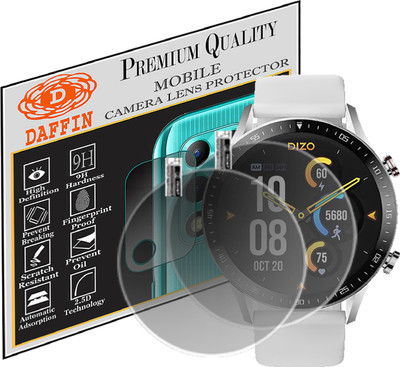 daffin Screen Guard for Dizo Watch r Talk(Pack of 2)