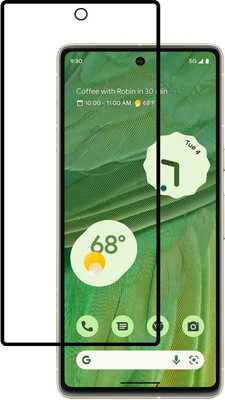 COVJ Tempered Glass Guard for Google Pixel 7A Tempered Glass | Screen Protector Full HD Quality Tempered Glass Anti-Scratch Edge to Edge Coverage with Easy Installation Kit(Pack of 1)