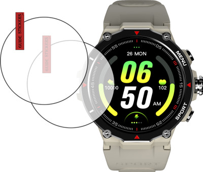 EJZATI Screen Guard for NOISEFIT FORCE SMARTWATCH, SCREEN GUARD(Pack of 2)