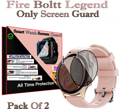 daffin Screen Guard for Fire Boltt Legend(Pack of 2)