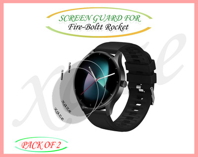 XAZE Screen Guard for Fire-Boltt Rocket Smartwatch(Pack of 2)