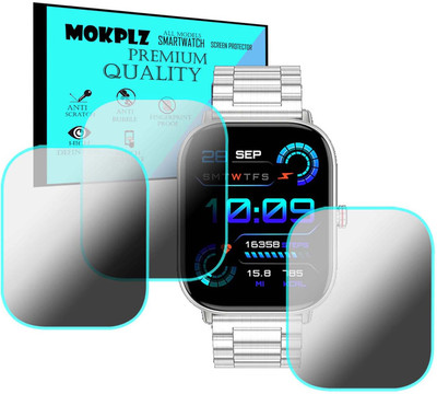 MOKPLZ Screen Guard for FIRE BOLTT STARLIGHT SMARTWATCH(Pack of 3)