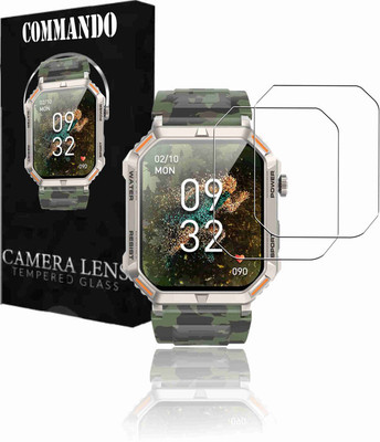 S9HUB Screen Guard for FIRE BOLTT COMMANDO(Pack of 2)
