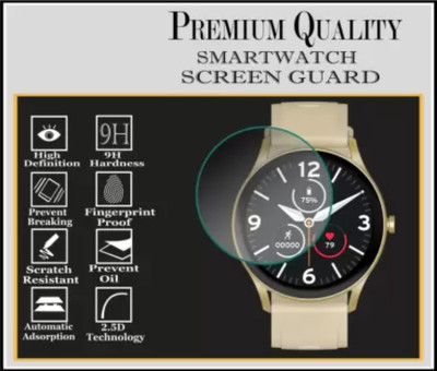 ICROMECK Screen Guard for BOAT WATCH WANDERER SMART WATCH(Pack of 2)