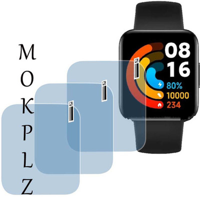 MOKPLZ Screen Guard for POCO WATCH(Pack of 3)