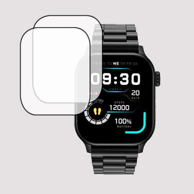 EJZATEX Screen Guard for FIRE BOLTT RISE LUXE SMARTWATCH, SCREEN GUARD(Pack of 2)