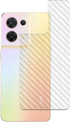 ARBAN Oppo Reno8 Back Carbon Fiber Skin Mobile Skin(Transparent)