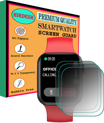 hirdesh Screen Guard for Fire-Boltt Ring(Pack of 3)