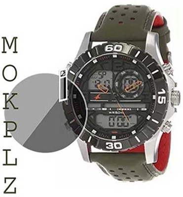 MOKPLZ Screen Guard for FASTRACK ANALOG DIGITAL BLACK DIAL(Pack of 1)