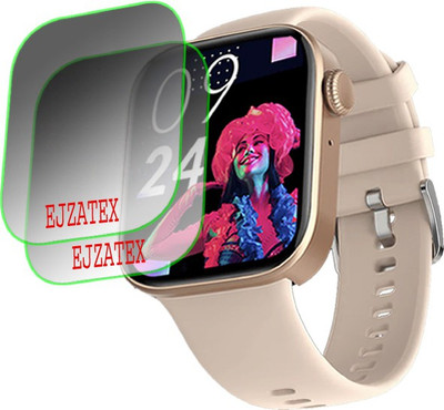 ejzatex Screen Guard for CROSSBEAT IGNITE GRIT SMARTWATCH(Pack of 2)