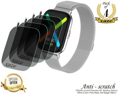 XAZE Screen Guard for French Connection F7 Smartwatch(Pack of 4)