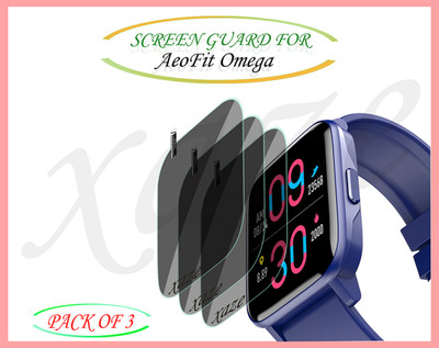 XAZE Screen Guard for AeoFit Omega Smartwatch(Pack of 3)