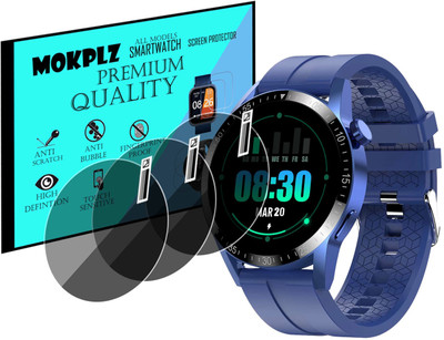 MOKPLZ Screen Guard for FIRE BOLTT TALK ULTRA SMARTWATCH(Pack of 3)