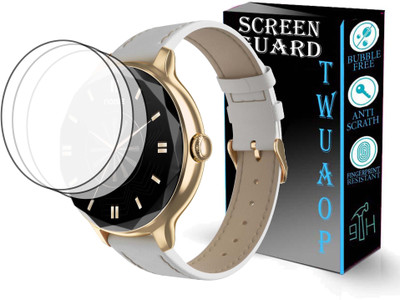 TWUAOP Screen Guard for NOISEFIT DIVA SMARTWATCH(Pack of 3)
