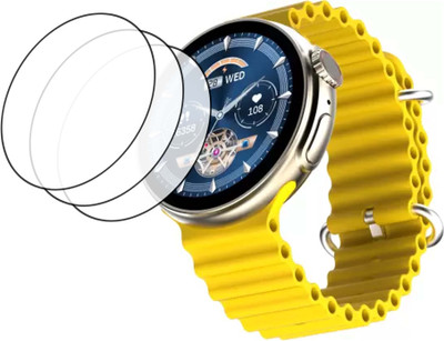 TWUAOP Screen Guard for FIRE BOLTT CYCLONE PRO SMARTWATCH(Pack of 3)