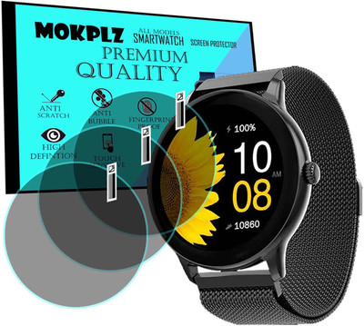 MOKPLZ Screen Guard for FIRE BOLTT PHOENIX ULTRA SMARTWATCH(Pack of 3)