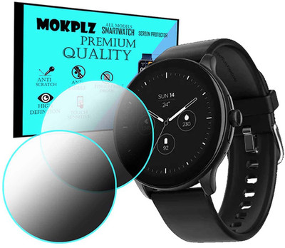 MOKPLZ Screen Guard for BOAT WAVE PRIMIA TALK SMARTWATCH(Pack of 2)