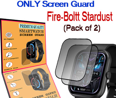 HIDEOUS Screen Guard for Fire Boltt Stardust(Pack of 2)